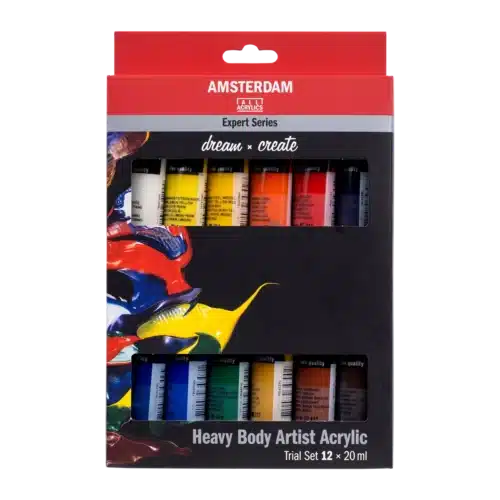 Amsterdam Expert Series Acrylic Paint Trial Set | 12 x 20 ml