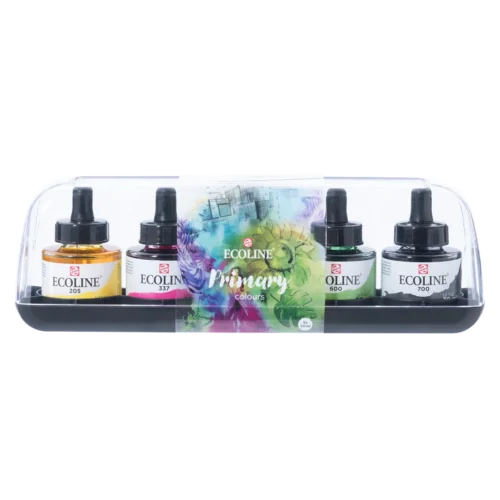 Ecoline Liquid Watercolour Primary Set | 5 x 30 ml