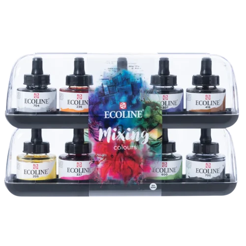 Ecoline Liquid Watercolour Mixing Set | 10 x 30 ml