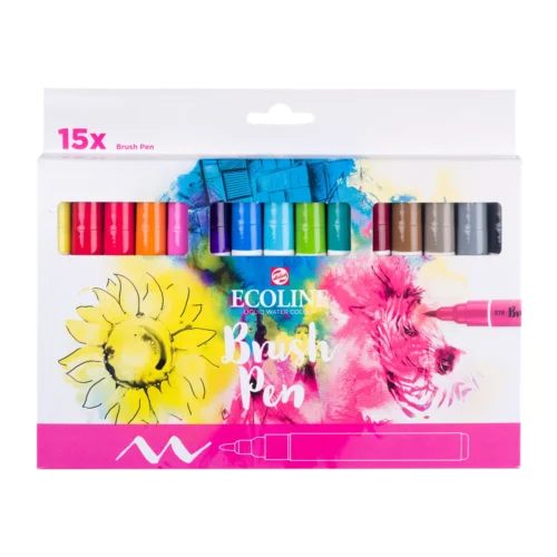Ecoline Brush Pen Set | 15 Colours