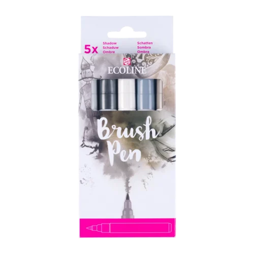 Ecoline Brush Pen Shadow Set | 5 Colours