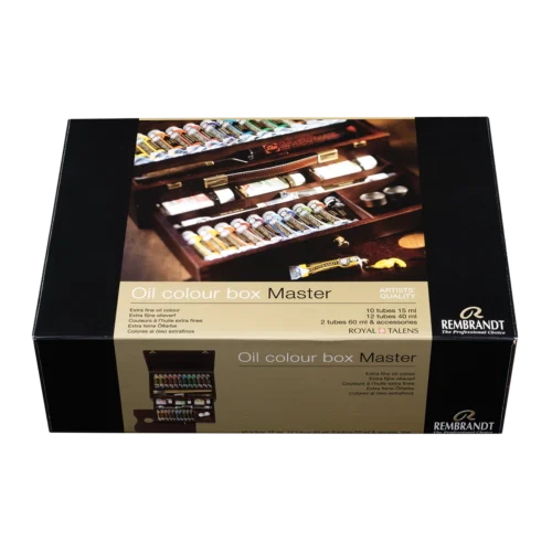 Rembrandt Oil Colour Wooden Box Set Master