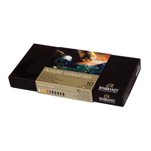 Rembrandt Acrylic Colour Basic Set | 10 x 40 ml