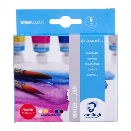 Van Gogh Watercolour Primary Mixing Set | 5 x 10 ml