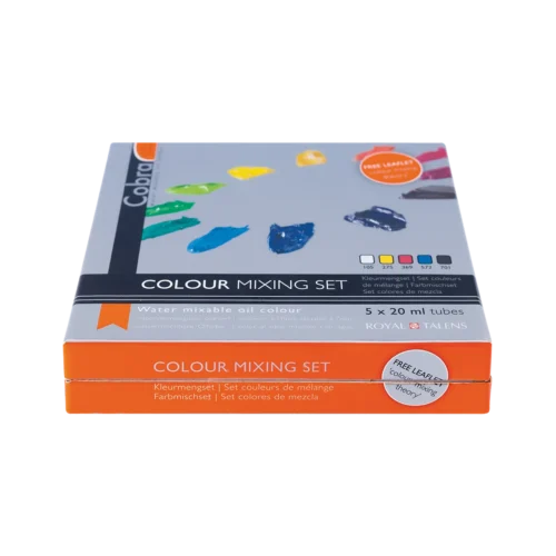 Cobra Artist Water Mixable Oil Colour Mixing Set | 5 x 20 ml