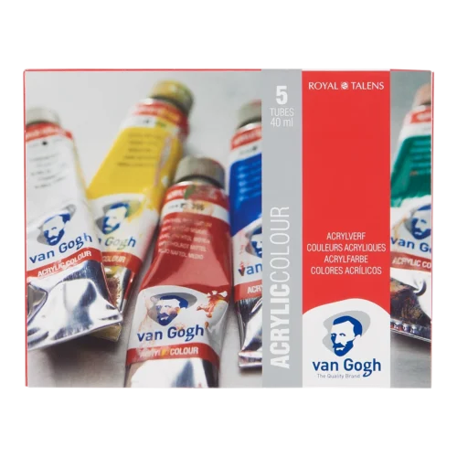 Van Gogh Acrylic Colour Starter Set | 5 x 40 ml