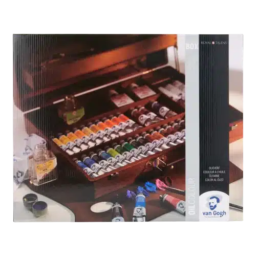 Van Gogh Oil Colour Wooden Box Superior | 32 x 20 ml, 2 x 60 ml + accessories