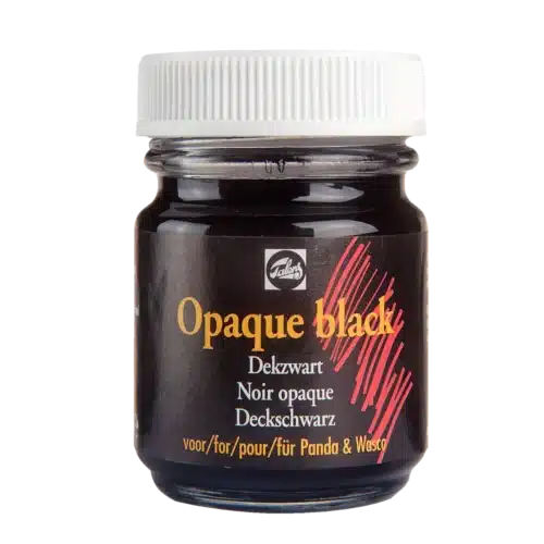Talens Opaque Black Jar | 50 ml