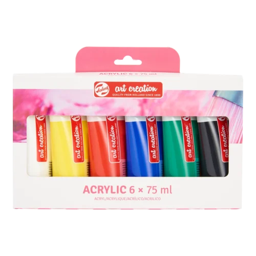 Talens Art Creation Acrylic Colour Set | 6 x 75 ml