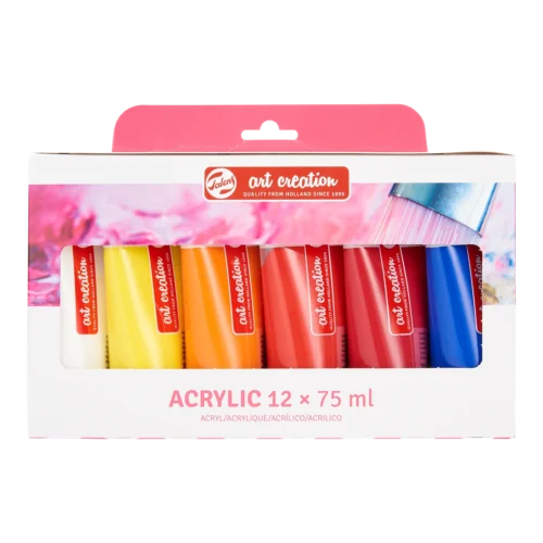 Talens Art Creation Acrylic Colour Set | 12 x 75 ml