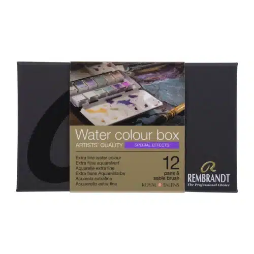 Rembrandt Watercolour Metal Tin Set Speciality Colour Selection