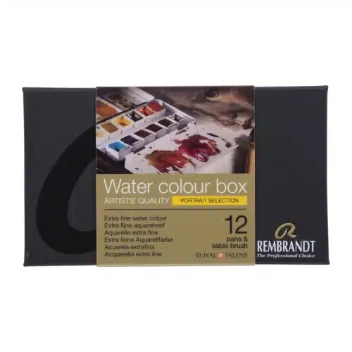 Rembrandt Watercolour Metal Tin Set Portrait Colour Selection