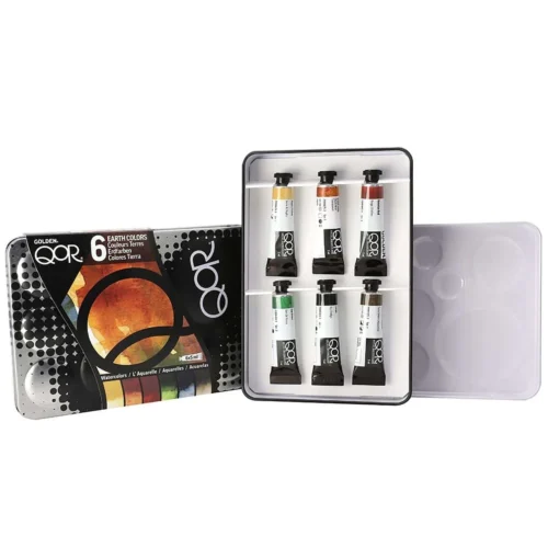 QoR Watercolor Intro 6 - Earth Colors Set