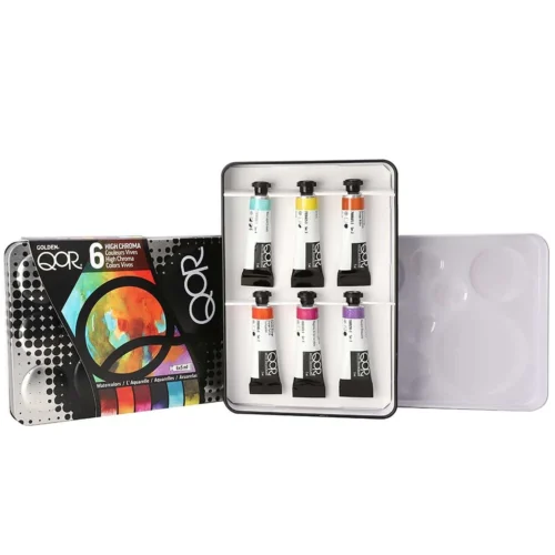 QoR Watercolor Intro 6 - High Chroma Set