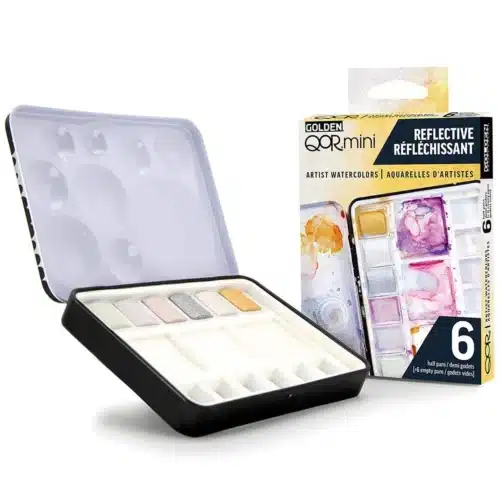 QoR Watercolor 1/2 Pan Set - Reflective