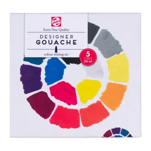 Talens Gouache Extra Fine Mixing Set | 5 x 20 ml tubes