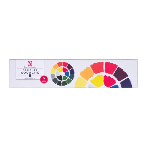 Talens Gouache Extra Fine Set | 5 x 50 ml