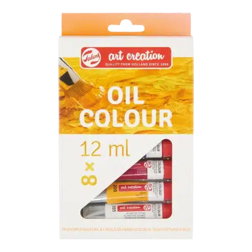 Talens Art Creation Oil Colour Set | 8 x 12 ml