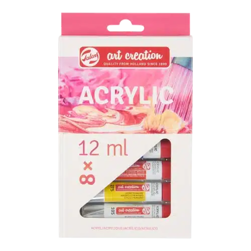 Talens Art Creation Acrylic Colour Set | 8 x 12 ml