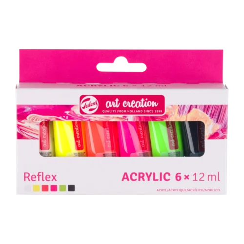 Talens Art Creation Acrylic Colour Set Reflex | 6 x 12 ml