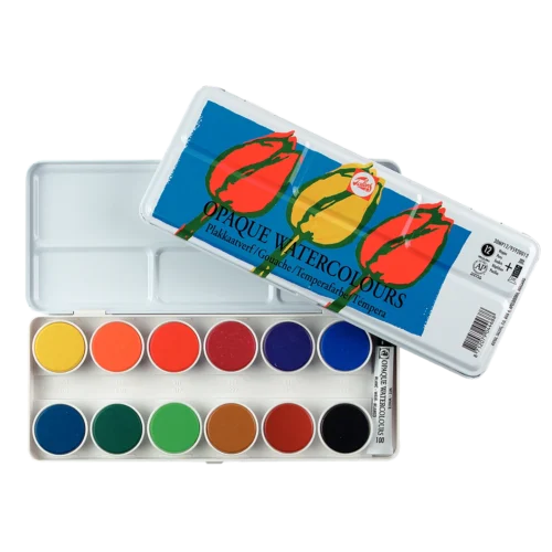 Talens Art Creatio Opaque Watercolour Set | 12 colours