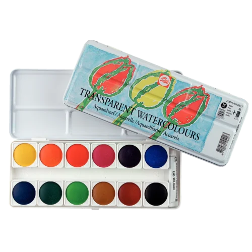 Talens Art Creation Transparent Watercolour Set | 12 colours