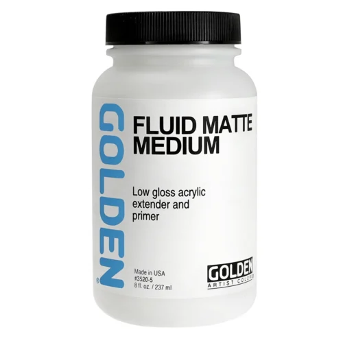 Golden Fluid Matte Medium