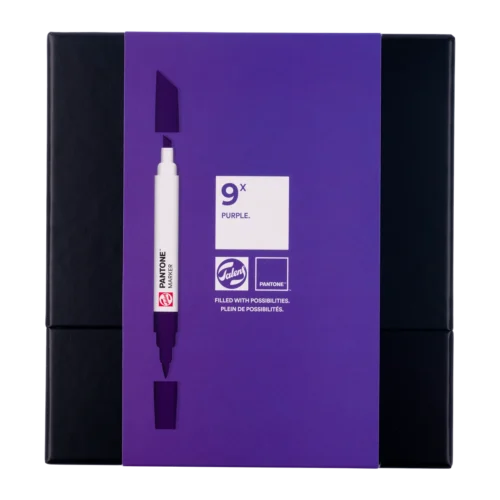 Talens | Pantone Marker Set 9X Purple