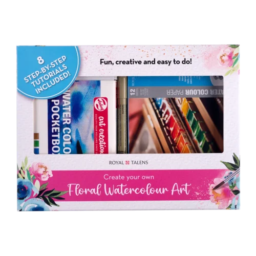 Royal Talens Floral Watercolor Set