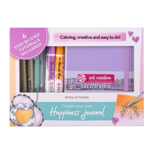 Royal Talens Happiness Journal Set