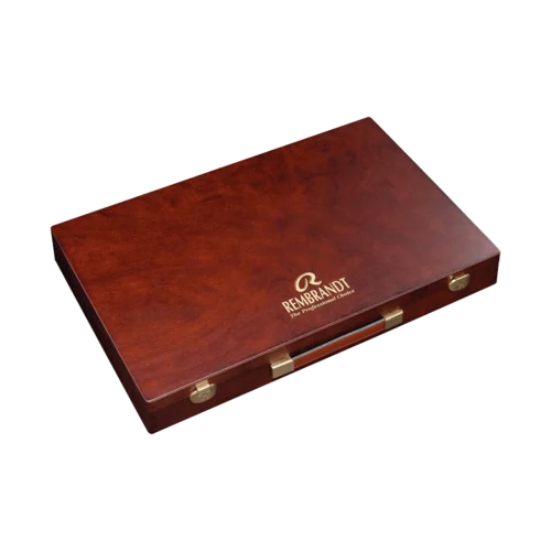Rembrandt Soft Pastel Wooden Box Set General Selection Master | 150 Whole Pastels
