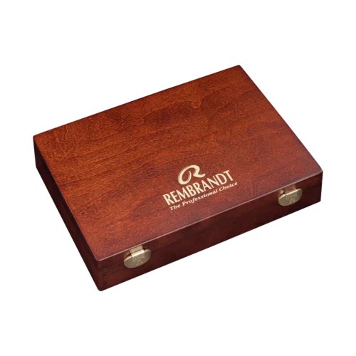 Rembrandt Soft Pastel Wooden Box Set Portrait Selection Deluxe | 60 Whole Pastels