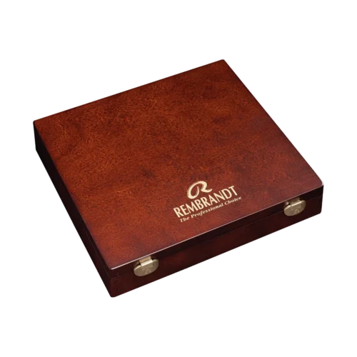 Rembrandt Soft Pastel Wooden Box Set Portrait Selection Professional | 90 Whole Pastels