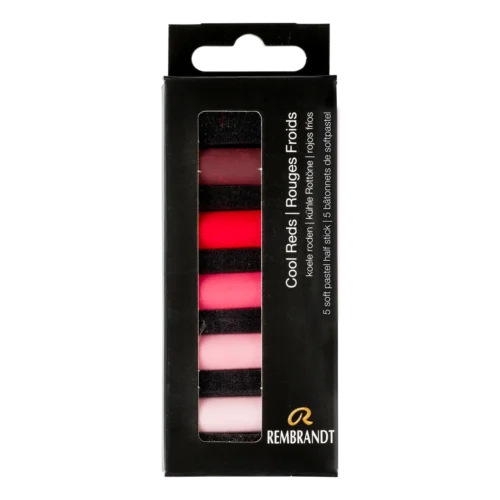 Rembrandt Soft Pastel Set Cool Reds | 5 Half Pastels