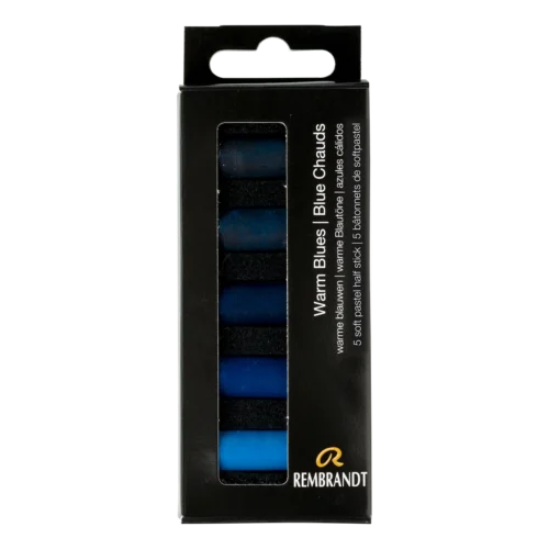Rembrandt Soft Pastel Set Warm Blues | 5 Half Pastels