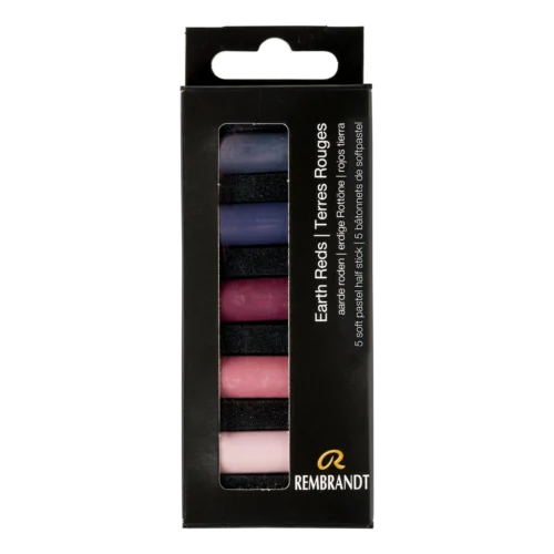 Rembrandt Soft Pastel Set Earth Reds | 5 Half Pastels