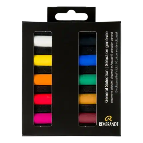 Rembrandt Soft Pastel Set General Selection | 10 Half Pastels