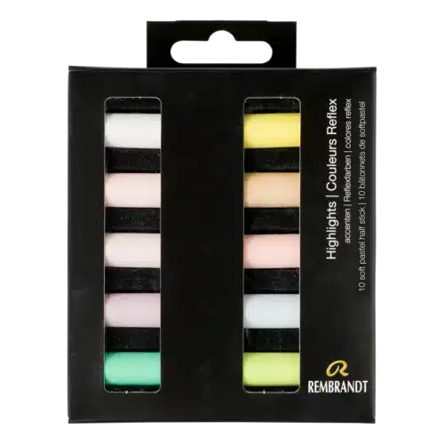 Rembrandt Soft Pastel Set Highlights | 10 Half Pastels