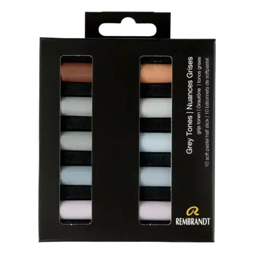 Rembrandt Soft Pastel Set Grey Tones | 10 Half Pastels