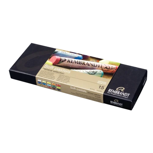 Rembrandt Soft Pastel Set General Selection | 15 Whole Pastels