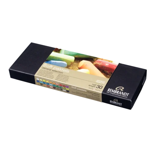 Rembrandt Soft Pastel Set General Selection | 30 Half Pastels