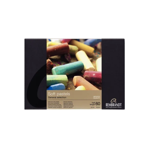Rembrandt Soft Pastel Set General Selection Deluxe | 60 Half Pastels