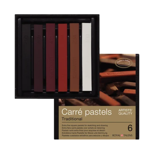 Rembrandt Carre Pastel Set Traditional | 6 colors