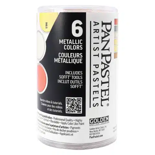 PanPastel 6 Metallic Colors Set