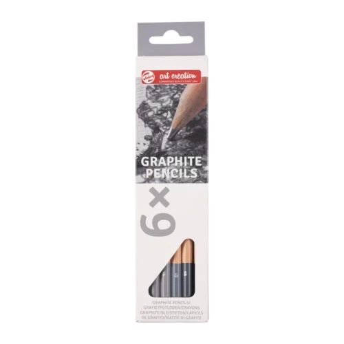 Talens Art Creation Graphite Pencil Set | 6 Pieces