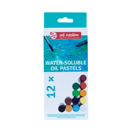 Talens Art Creation Water-Soluble Oil Pastel Set | 12 Colors