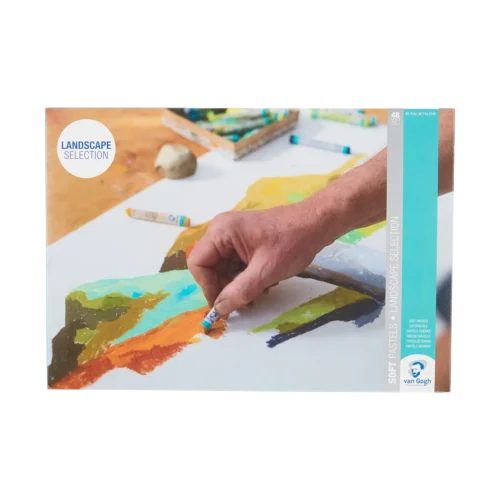 van Gogh Soft Pastel Landscape Selection Set | 48 colours