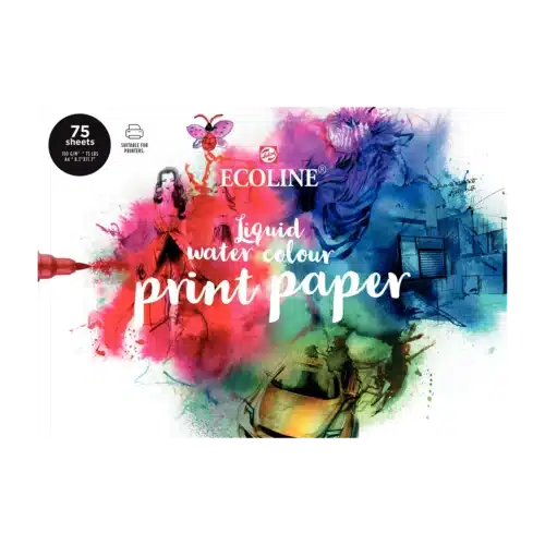 Ecoline Watercolour Paper Pad A4 | 290 g/m², 12 sheets