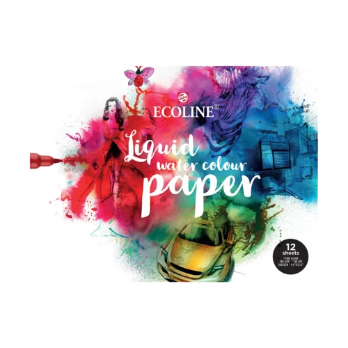 Ecoline Watercolor Paper Pad | 290 g, 12 sheets