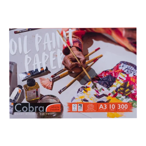 Cobra Oil Paint Paper | 300 g, 10 sheets